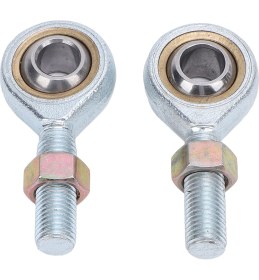 Resim Creatorally 2 Adet M10 Rotbaşı Rotil Rulman Çelik Alaşım Pürüzsüz Direksiyon Gelişmiş Taşıma Atv Quad Go Kart Için (Yurt Dışından) 