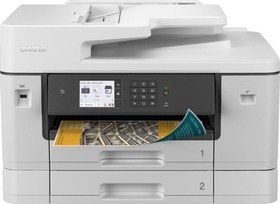 Resim Brother MFC-J3940DW Tarayıcı + Fotokopi + Faks Çok Fonksiyonlu Mürekkep Püskürtmeli Yazıcı 
