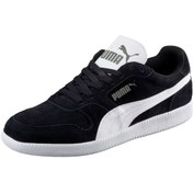 Resim Puma ICRA TRAINER SD Siyah Beyaz Erkek Sneaker 100222672 