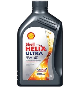 Resim Shell Helix Ultra 5W-40 Pure Plus Tam Sentetik Motor Yağı 1 L 