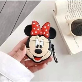 Resim (5912) Minnie Mouse/ Figürlü Silikon Kulaklık Kılıfı 1. Nesil / 2. Nesil ile Uyumlu 
