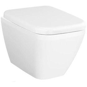 Resim VitrA İntegra Square Asma Klozet +VitrA Soft Kapak (7081L003-0090) 