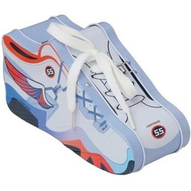 Resim Büro Ev Ofis Çocuk Hediyesi İçin Tasarruf Eğitici Metal Ayakkabı Tasarımlı Kumbara 