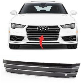 Resim Audi A7 Ön Tampon Plakalık 2015-2018 4g8807287l 