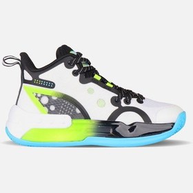 Resim Vicco Gallen Hafif Erkek Çocuk Beyaz/siyah Basketbol Ayakkabısı Beyaz - Siyah 