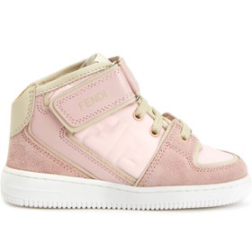 Resim Pembe Logolu Unisex Çocuk Sneaker 