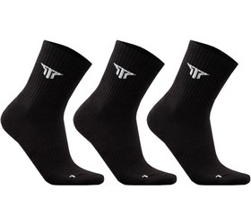 Resim Techsport Aksesuar Çorap Tenis Corap 3 Lu Siyah 