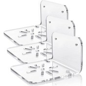 Resim Güvenlik Kameraları, Bebek Monitörleri Ve Daha Fazlası İçin Akrilik Duvar Rafı Seti 3 