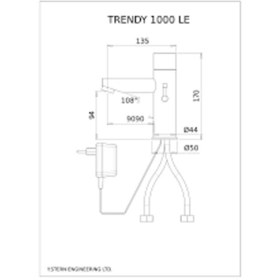 Resim Stern 239700 Trendy Fotoselli Lavabo Bataryası 