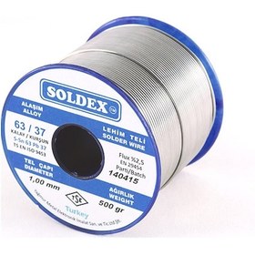 Resim 63-37 Lehim Teli 200 Gr 0,75 Mm, Sn:63 - Pb:37 
