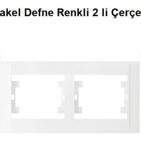 Resim Makel Defne Renkli 2 Li Çerçeve 