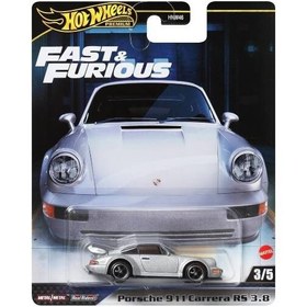 Resim Hot Wheels Fast Furious Premium Porsche 911 Carrera RS 3.8 Oyuncak Araç HNW46-HRT97 