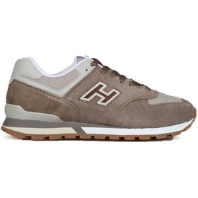 Resim Hammer Jack Hakiki Deri Chile M Erkek Spor Ayakkabı Taupe Gri 