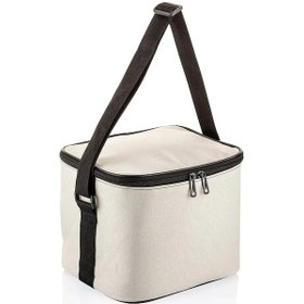 Resim Ns Reliable Kamp Piknik Termal Soğutucu Yalıtımlı Buzluk Termos Çanta - 920 Krem 