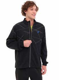 Resim ML CUMIC 18M-PRF1-07 5PR Siyah Erkek Eşofman Üstü 