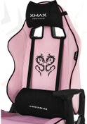 Resim Rio Balerion Terletmez Kadife Kumaş Pembe Gaming Oyuncu Koltuğu - 2 Pembe 