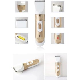 Resim Munico Şarjlı Kesme Makinesi Kesme Berber Şarj Saç Makası Saç Seramik Erkekler Edilebilir Profesyonel 