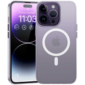 Resim Benks Iphone 14 Pro Max Kılıf Sararmayan Wireless Şarj Destekli Magnetik Haze Kapak 