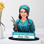 Resim En Başarılı Kadın Genel Cerrahı Karikatürlü Biblo 
