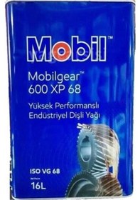 Resim Mobilgear 600 XP 68 Endüstriyel Dişli Yağı 16 L 