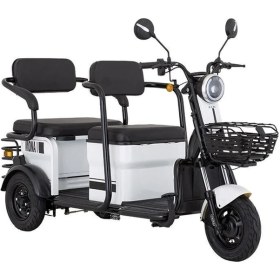 Resim Mondial E-Mon Mona Beyaz Elektrikli Motosiklet 150 kg Taşıma Kapasitesi ile Üstün Konfor 