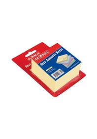 Resim Globox Yapışkanlı Not Kağıdı 75x75 Mm Küp 400 Yaprak Sarı 