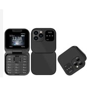 Resim shop Flip Model Kapaklı Tuşlu Telefon Farklı Ses Modu Çift Sim Kartlı 