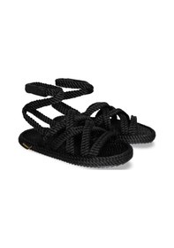 Resim Nomadic Republic Roma Kauçuk Taban Siyah Kadın Sandalet Siyah 