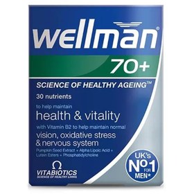 Resim Vitabiotics Wellman 70+ 30 Tablet 