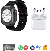 Resim BYRTECH T10 Watch Ultra 2 Akıllı Saat + 3. Nesil Bluetooth Kulaklık İkili Paket 