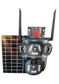 Resim Apronx Apx-wsp344 6mp 3.6mm 4g Solar Çift Kamera 32 Led Wifi Ptz 