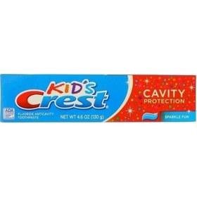 Resim Crest Kids Cavity Protection Sparkle Fun 130 Gr Çocuk Diş Macunu 