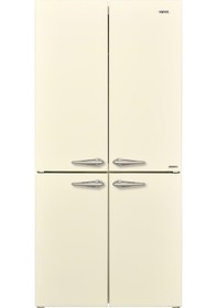 Resim Vestel Retro FD56011 Bej 487 LT No-Frost Gardırop Tipi Buzdolabı 