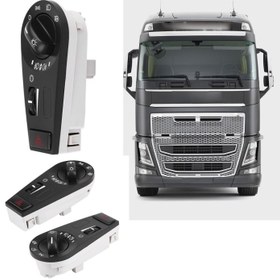 Resim VOLVO FH12 - FH16 FAR AÇMA VE DÖRTLÜ FLAŞÖR DÜĞMESİ 