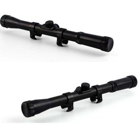 Resim Tr-Nikula 4x20 Full Çelik Silah / Tüfek Dürbünü 