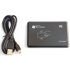 Resim Usb Kablolu Rfıd Proximity 125Khz. Id Kart Okuyucu. Rfid Barkod. 