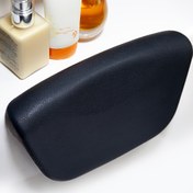 Resim Spa ve Küvet için Ergonomik Banyo Yastığı, Kaymaz Emme Kupaları, Poliüretan 100% Kafa Destek Yastığı, Rahat Boyun ve Sırt Rahatlaması, Banyo Aksesuarları 