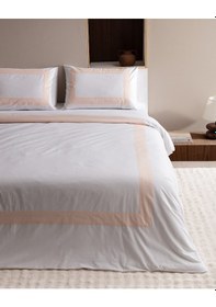 Resim Madame Coco Valette Çift Kişilik %100 Pamuk Nevresim Takımı - Beyaz/pudra 8684427205051 Beyaz 