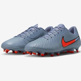 Resim Nike Legend 10 Club Fg/mg Dv4344-402 Mavi Erkek Krampon Mavi 