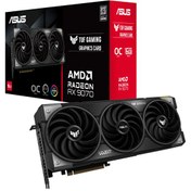 Resim Asus TUF Gaming Radeon RX 9070 OC 16 GB GDDR6 256 Bit HDMI DP Ekran Kartı 