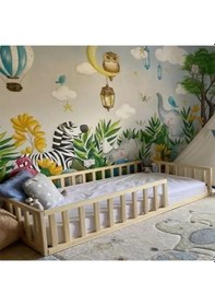 Resim Loolpi Home Montessori Bebek ve Çocuk Karyolası 