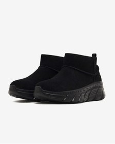 Resim SKECHERS BOBS B FLEX HI-HI FROST Kadın Siyah Bot 117390 BBK 