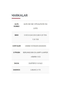 Resim Svac Citroen 1.9 D Berlingo Isitma Bujisi 4'Lü Takım 