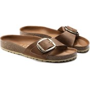 Resim Birkenstock 1006525 Madrid Big Buckle Kadin Terlik Kahve 