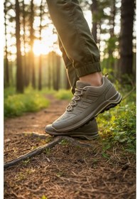 Resim Enoch Erkek Vizon Bej Waterproof Outdoor Trekking Ve Doğa Yürüyüş Ayakkabısı Vizon 
