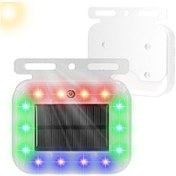 Resim Pazly Yüksek Parlaklıklı Led Li, Dokunmatik Kontrollü Güneş Enerjili Araç Uyarı Lambası 