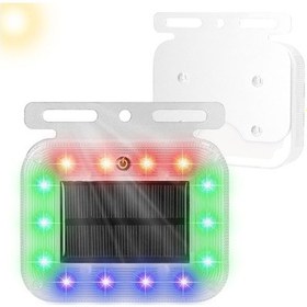 Resim Pazly Yüksek Parlaklıklı Led Li, Dokunmatik Kontrollü Güneş Enerjili Araç Uyarı Lambası 