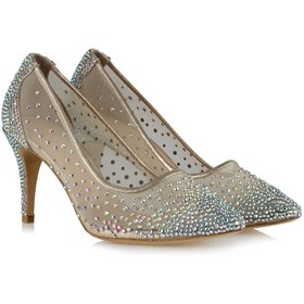 Resim 37Numara Nikah Ayakkabısı Prenses Taşlı Tül 