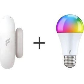 Resim Akıllı Ampul Ve Akıllı Kapı Pencere Sensörü 