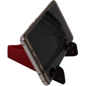 Resim standmarket Telefon Tablet Standı V Model Kırmızı 